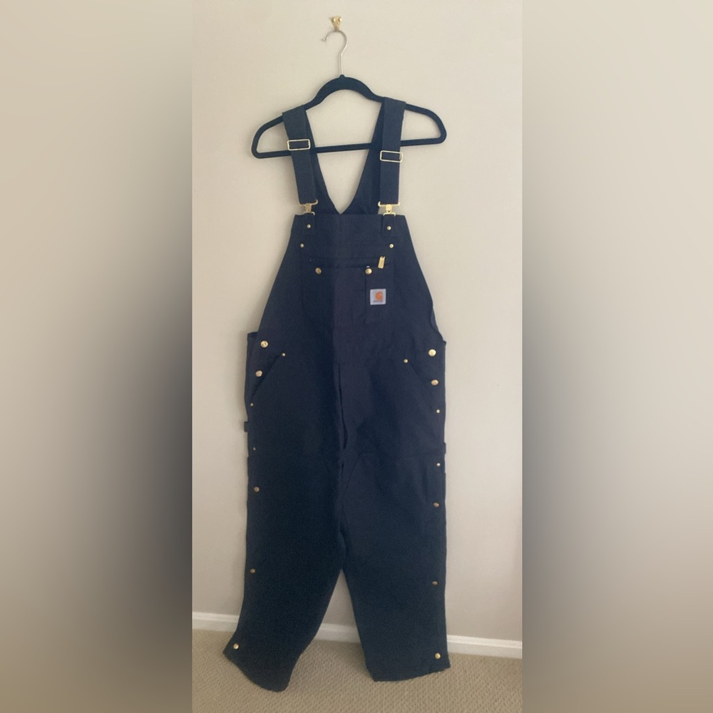 Carhartt Men's Black Overalls
